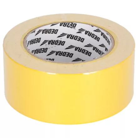 Dedra 11T2072 Kétoldalú ragasztószalag szőnyegekhez, SÁRGA 25mx50mm