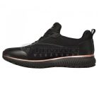 Munkavédelmi  Cipő Női SKECHERS SQUAD fekete-arany SR 77222EC 41-es