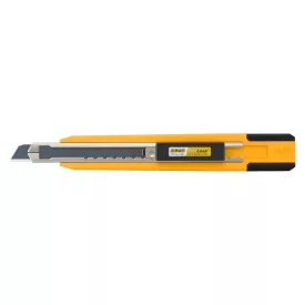   Olfa  Pengekés sárga markolat +pengetartóval, automata rögzítés, 9mm  PA-2