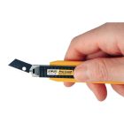 Olfa  Pengekés sárga markolat +pengetartóval, automata rögzítés, 9mm  PA-2