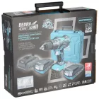 Dedra SAS+ALL DED7030A02 (DED7042) Akkus ütvefúró-csavarbehajtó 18V/2x2,0Ah+töltő, KOFFER