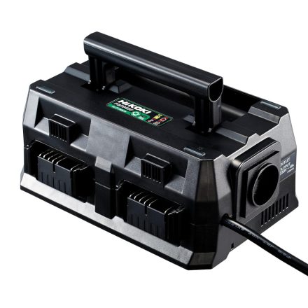 Hikoki  UC18YTSLW1Z Multi-Port Akkumulátor töltő, 2 db 12V és 2 db 14,4V-18V-36V MultiVolt töltőporttal