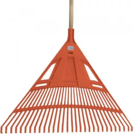   Lombseprű egyenes, nagy műanyag 75cm, narancssárga, NYELEZETT  13415