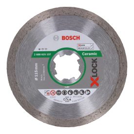   Bosch 2608615137 Gyémánt vágótárcsa Standard for Ceramic X-LOCK 115x22,23x1,6x7