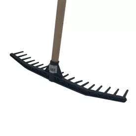   Gereblye begyűjtő műanyag, 19 fogú, 52cm, NYELEZETT  10101