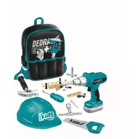   Dedra M315.006 Játék Szerszámkészlet gyerekeknek 28 db-os, hátizsákkal