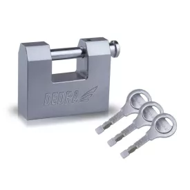   Dedra 11U142 Lakat szatén nikkelezett öntöttvas, 3 kulccsal 70mm