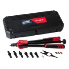 Z-TOOLS Kétkezes szegecsanyahúzó, kofferben 380-12P 040601-0040
