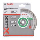 Bosch 2608615132 PRO Ceramic X-Lock gyémánttárcsa, 125 mm 125x22,23x1,4x7