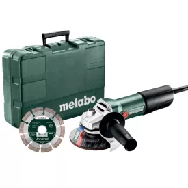   Metabo  W850-125 Sarokcsiszoló +gyémánttárcsával 125mm 850W koffer 603608510
