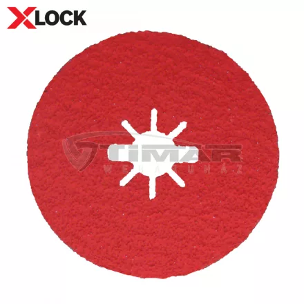 Bosch 2608619186 PRO R780 X-Lock fíbertárcsaINOX, 125x22,23mm, szemcseméret: 80,