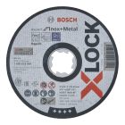 Bosch 2608619264 PRO Inox, X-Lock vágótárcsa (Darabolótárcsa) egyenes 125x1x22,23mm