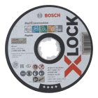 Bosch 2608619269 PRO vágótárcsa X-LOCK( Darabolótárcsa) egyenes Multi Material 125x1x22,23