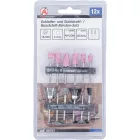 BGS-50797 Csiszolókorong és acél/műanyag kefe készlet gravírozóhoz