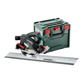   Metabo  KS18LTX57BL Akkus körfűrész +FS160 vezetősínnel 18V akku és töltő nélkül, metaBOX 340 691222000