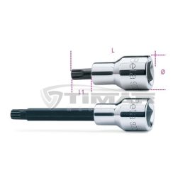   Beta 920XZN 6 1/2”-os XZN-profilú imbusz-Dugókulcs,  krómozott, barnított fej 009200561