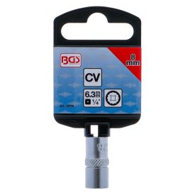 BGS-10778 Kézi dugókulcs 1/4" 8mm 12 szögű