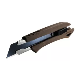   Olfa  Pengekés WOODY barna kompozit markolat, automata rögzítés, 18mm  WD-AL/BRN