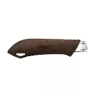 Olfa  Pengekés WOODY barna kompozit markolat, automata rögzítés, 18mm  WD-AL/BRN