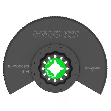 Hikoki  782786 Kör szegmens fűrészlap MSU100SKS 100x0,7mm GUMI/SZŐNYEG/SZIGETELÉS