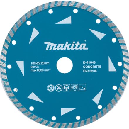 Makita  D-41648 Gyémánttárcsa 180mm Szegmentált