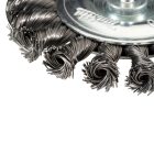 Makita  D-73829 Drótkefe csésze fonott 75x6mm 1/4"