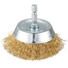 Makita  D-73623 Drótkefe csésze sárgaréz bevonattal  63mm 1/4"