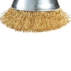 Makita  D-73623 Drótkefe csésze sárgaréz bevonattal  63mm 1/4"