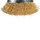 Makita  D-73639 Drótkefe csésze sárgaréz bevonattal  75mm 1/4"