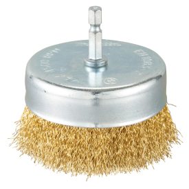   Makita  D-73645 Drótkefe csésze sárgaréz bevonattal  80mm 1/4"