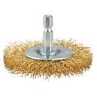 Makita  D-73673 Drótkorong sárgaréz bevonattal  63mm 1/4"