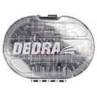 Dedra 08T700 Tartozékkészlet mini csiszolóhoz, 287 részes
