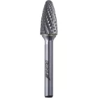 Dedra 07F653 Turbómaró hegyes, lekerekített (F-forma), csap:6mm, hossz:25mm, átmérő:12mm