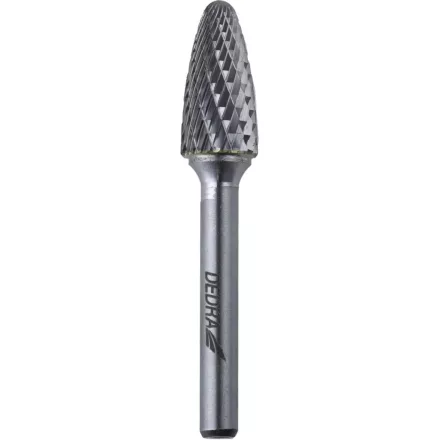 Dedra 07F653 Turbómaró hegyes, lekerekített (F-forma), csap:6mm, hossz:25mm, átmérő:12mm