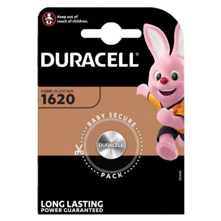 DURACELL Gombelem Lítium CR1620 DGCR1620 5000394030367