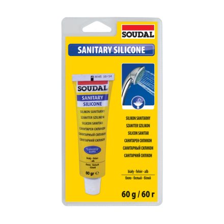 Soudal  Szaniter szilikon, FEHÉR 120033