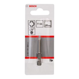   Bosch 2607001634 Csavarozó bitfej, extra kemény, torx T15x49mm