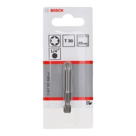   Bosch 2607001642 Csavarozó bitfej, extra kemény, torx T30x49mm