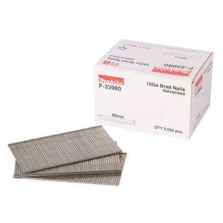 Makita F-33980 Fejnélküli szeg galvanizált 45x1,3 mm 16GA DBN600
