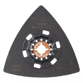   Makita  B-69799 TMA083 Multiszerszám csiszolótalp 90mm, szemcse: 20 FESTÉKELTÁVOLÍTÓ