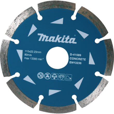 Makita D-41589 Gyémánttárcsa szegmentált 115mm