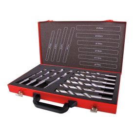   RUKO  2004201 Csigafúró készlet 10részes DIN338 csökkentett szárrésszel HSS 14-20mm-ig