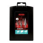Ruko  101626RO FLOWSTEP Lépcsős fúró készlet 3 részes