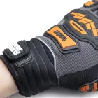 Munkavédelmi  Kesztyű Eurostrong MX600 Szürke-narancs beütődés elleni 1MEHI00009  9/L