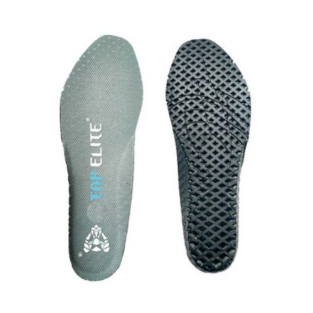 Munkavédelmi  Talpbetét TOP ELITE szürke, jól szellőző 43-45 TE_INS_AIR-43-45