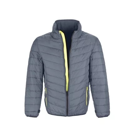 Munkavédelmi  Steppelt Dzseki Top PHOENIX CO2D SJ Fekete/szürke/fluo yellow 3XL