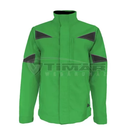Munkavédelmi  Kabát TOP_NOVA-J-GR-2XL TOP NOVA zöld, állítható mandzsetta és derék rész 2XL