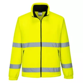  Munkavédelmi  Pulóver PORTWEST F303 Hi-Vis Windbreaker S-es sárga, vastag polár PW-F303YER