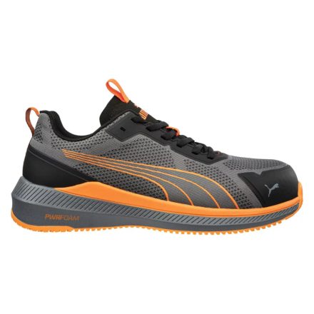 Munkavédelmi  Cipő PUMA Slide Grey/Orange szürke-narancs S1PS ESD FO HRO SR PUM-645000 44-es