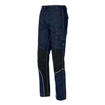 Munkavédelmi  Deréknadrág ISSALINE Extreme Stretch XL-es kék-fekete ISSA-8830B-040